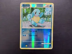 Pokemon - Squirtle 63/95 Common Reverse Holo Heart Gold Soul Silver Unleashed - Image 1