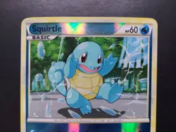 Pokemon - Squirtle 63/95 Common Reverse Holo Heart Gold Soul Silver Unleashed - Image 2