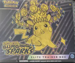 Pokemon TCG Scarlet & Violet Surging Sparks Sealed Elite Trainer Box ETB - Image 1