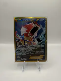 Pokemon TCG Gyarados EX 123/122 XY Breakpoint 2016 Secret Holo Full art - Image 1