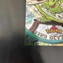 Pokemon Topps Scyther #123 Silver Holo Foil NM English - Image 2
