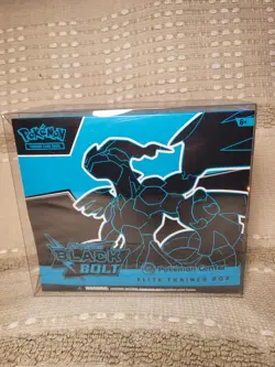 Black Bolt Pokemon Center ETB Elite Trainer Box TCG - Sealed + PET case - Image 1