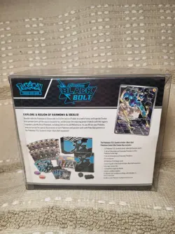 Black Bolt Pokemon Center ETB Elite Trainer Box TCG - Sealed + PET case - Image 2