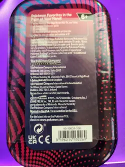 Pokemon TCG: Mega Evolution Mini Tin - Mega Latios Design - Factory Sealed - Image 2