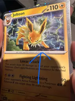 SWIRL Jolteon PRE 029/131 - Cosmos Holo - English - Pokemon TCG - Prismatic - Image 1