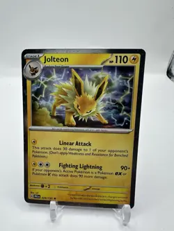 SWIRL Jolteon PRE 029/131 - Cosmos Holo - English - Pokemon TCG - Prismatic - Image 2