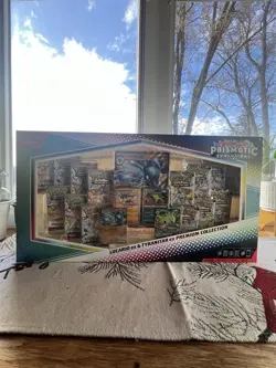 Prismatic Evolutions Lucario Ex & Tyranitar Ex Premium Collection, Sam's Club - Image 1