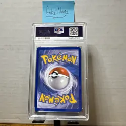 2013 POKEMON B&W LEGEND TREASURES RADIANT COLL #RC22 FULL ART/RESHIRAM PSA 7 - Image 2