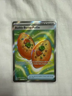 Buddy Buddy Poffin 167/132 Mega Evolutions Pokemon TCG NM/M - Image 1