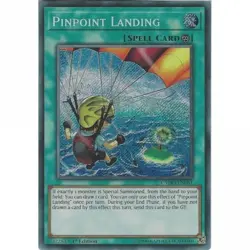 CYHO-EN081 Pinpoint Landing Secret Rare 1st Edition Lightly Played YuGiOh TCG - Image 1