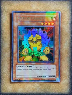 Yugioh Yellow Gadget HL07-EN006 Hobby League Parallel Ultra Rare LP - Image 1