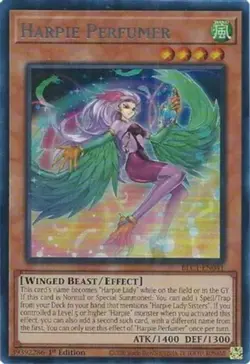Yugioh! LP Harpie Perfumer (Silver) - BLC1-EN041 - Ultra Rare - 1st Edition Ligh - Image 1