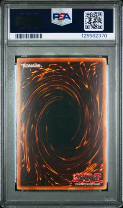 2006 YU-GI-OH! ULTIMATE ED 2 #EN001 DRAGON MASTER KNIGHT PSA 8 - Image 2