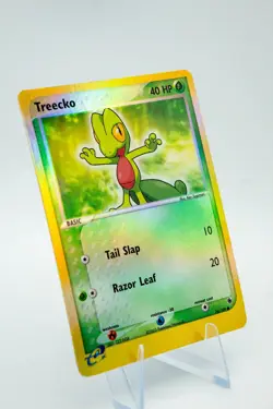 Treecko 76/109 EX Ruby & Sapphire Base E Series Reverse Holo Pokemon Card LP - Image 4
