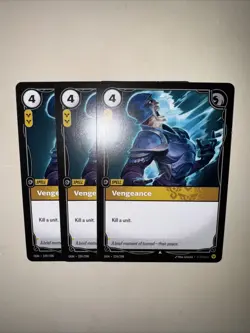 Riftbound TCG Vengeance OGN 229/298 English NM X3 Playset Card Game CCG - Image 5