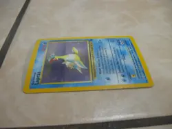 1999 POKEMON BASIC LAPRAS HOLOGRAM 80 HP 10/62 TCG CARD VERY NICE - Image 3