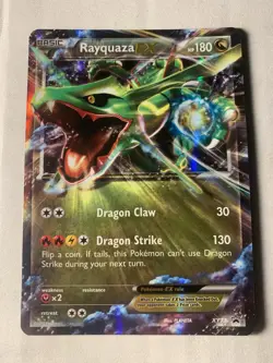 Pokemon TCG XY73 Rayquaza EX Black Star Promo Ultra Rare Holo Card - Image 2