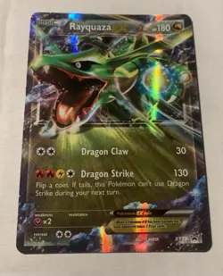 Pokemon TCG XY73 Rayquaza EX Black Star Promo Ultra Rare Holo Card - Image 3