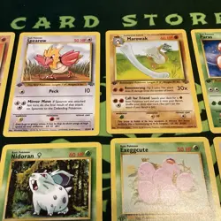 Pokemon 1st First Edition Jungle (12) Card Lot No Duplicates ALL 1st Edition📈🔥 - Image 3
