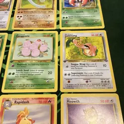 Pokemon 1st First Edition Jungle (12) Card Lot No Duplicates ALL 1st Edition📈🔥 - Image 5