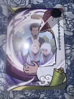 Hiruzen Sarutobi NRZ06-BP-032L4 Naruto Kayou Card - Image 1