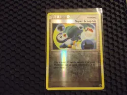 Trainer Super Scoop Up 87/100 Reverse Holo D&P Majestic Dawn Pokemon Card MP/HP - Image 1