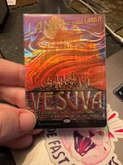 Vesuva Halo Foil SLC 49 Secret Lair Countdown Kit Magic The Gathering - Image 1