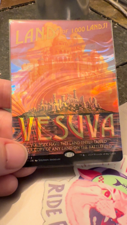 Vesuva Halo Foil SLC 49 Secret Lair Countdown Kit Magic The Gathering - Image 2