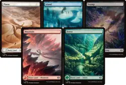 Land Set (Full Art) [Tarkir: Dragonstorm] MTG - Image 1