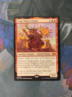 Nogi, Draco-Zealot | 7% Off 2+ | Dragonstorm | NM | MTG - Image 1