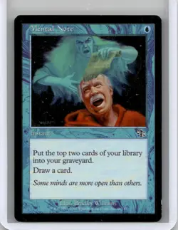 Lightly played Mental Note #46 Judgment W/Tracking - Image 1