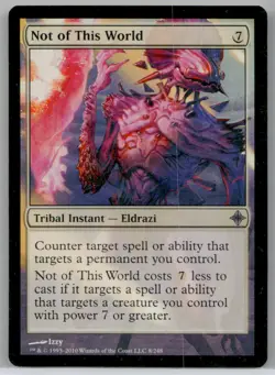 Not of This World #8 Rise of the Eldrazi Lightly played W/Tracking - Image 1