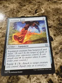 SWIFTFOOT BOOTS Magic the Gathering MTG Foundations - Image 1
