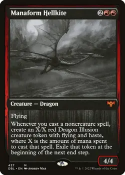 MTG Manaform Hellkite - Innistrad: Double Feature #437 - Image 1