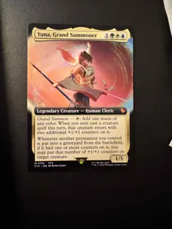 Yuna, Grand Summoner Commander: Final Fantasy Extended Art Mythic Rare - Image 1