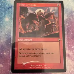 Mass Hysteria (FOIL) x1 - MTG Innistrad Remastered INR #400 - Image 1