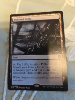 Polluted Delta Khans of Tarkir Regular - Image 1