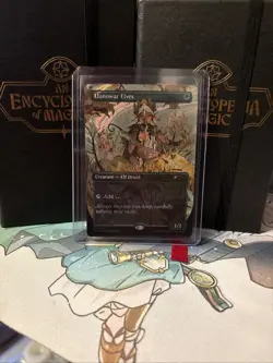 Llanowar Elves Halo Foil Secret Lair: An Encyclopedia Of Magic - Image 1