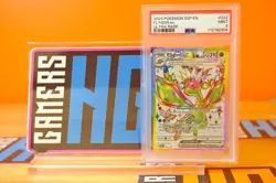 2024 Pokemon Surging Sparks - FLYGON EX ULTRA RARE #222 - PSA 9 - Image 1