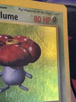 Pokemon TCG Vileplume 15/64 1st Edition Jungle Holo Rare MP - Image 5