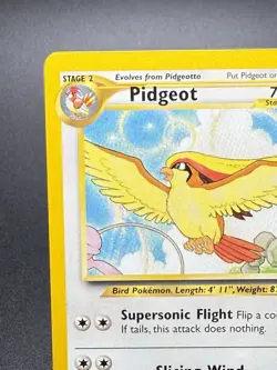 2001 Southern Islands Promo Set Pidgeot 2/18 Pokemon TCG - Image 3