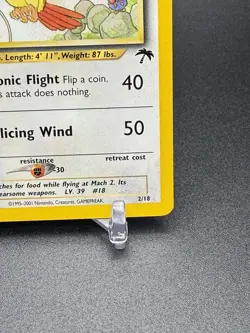 2001 Southern Islands Promo Set Pidgeot 2/18 Pokemon TCG - Image 5