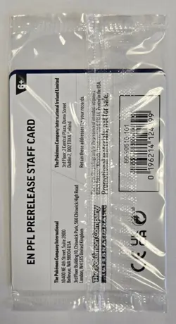 Pokemon Sealed Prerelease Promos Staff Set of 4 Phantasmal Flames - Image 2