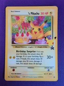 Pokemon ______'s Pikachu 24/53 Celebrations: Classic Collection Holo - Image 1