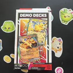 Pokemon Demo Decks Play Labs Holo Pikachu Ex Charizard Ex Nintendo - Image 1