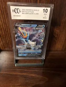 Empoleon V - 040/163 Ultra Rare Battle Styles Gem / Mint 10 Pokemon TCG - Image 1
