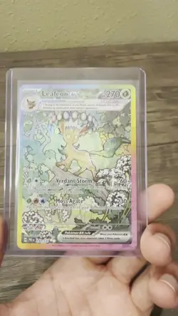 Pokemon TCG Leafeon ex SV: Prismatic Evolutions 144/131 SIR Holo - Image 2