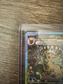 Pokemon TCG Leafeon ex SV: Prismatic Evolutions 144/131 SIR Holo - Image 3