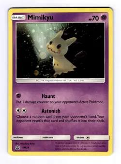 Mimikyu - SM29 SM Promos #SM29 (2017) Promo Holo NM Pokemon - Image 1