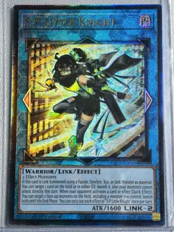 Yu-Gi-Oh! S:P Little Knight 1st Edition Prismatic Collector's Rare RA03-EN049 - Image 1
